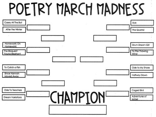 Poetry March Madness 